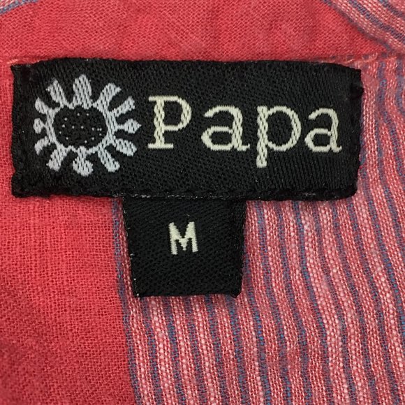 Papa Front Button Blouse with Pintucked Bodice - Picture 4 of 6